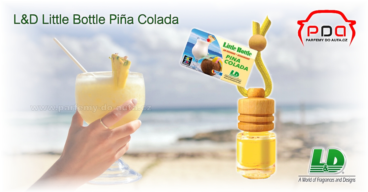 Vůně Piňa Koláda - Pina Colada Little Bottle L&D Aromaticos